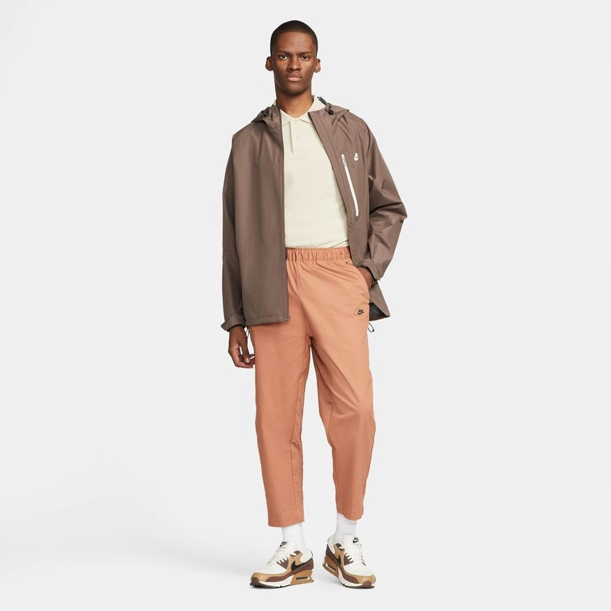 WOVEN UNLINED TECH PACK PANTS MINERAL CLAY