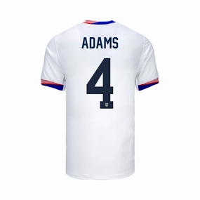 Youth Nike USMNT 2024 American Classic Home Adams 4 Stadium Jersey