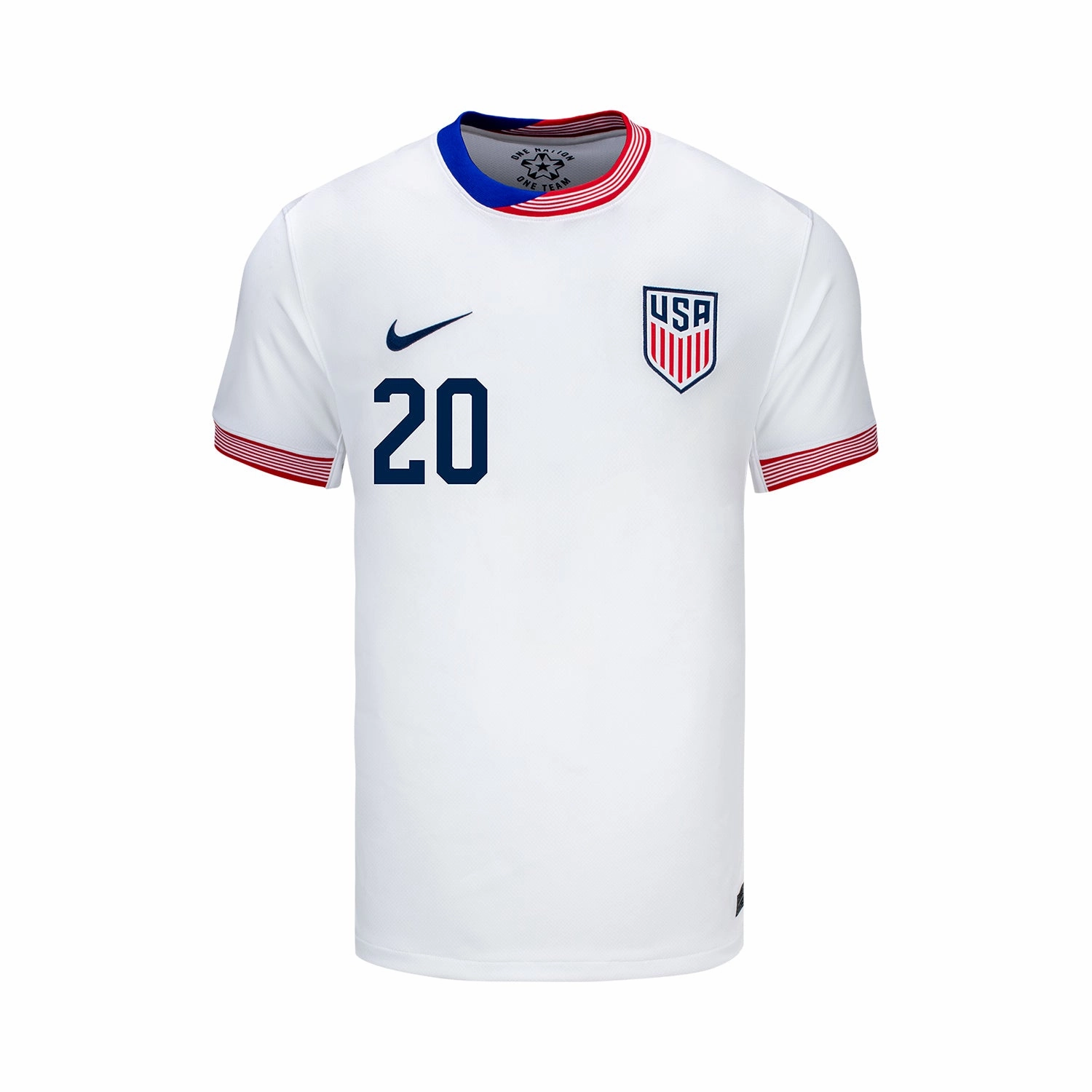 Youth Nike USMNT 2024 American Classic Home Balogun 20 Stadium Jersey