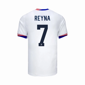 Youth Nike USMNT 2024 American Classic Home Reyna 7 Stadium Jersey