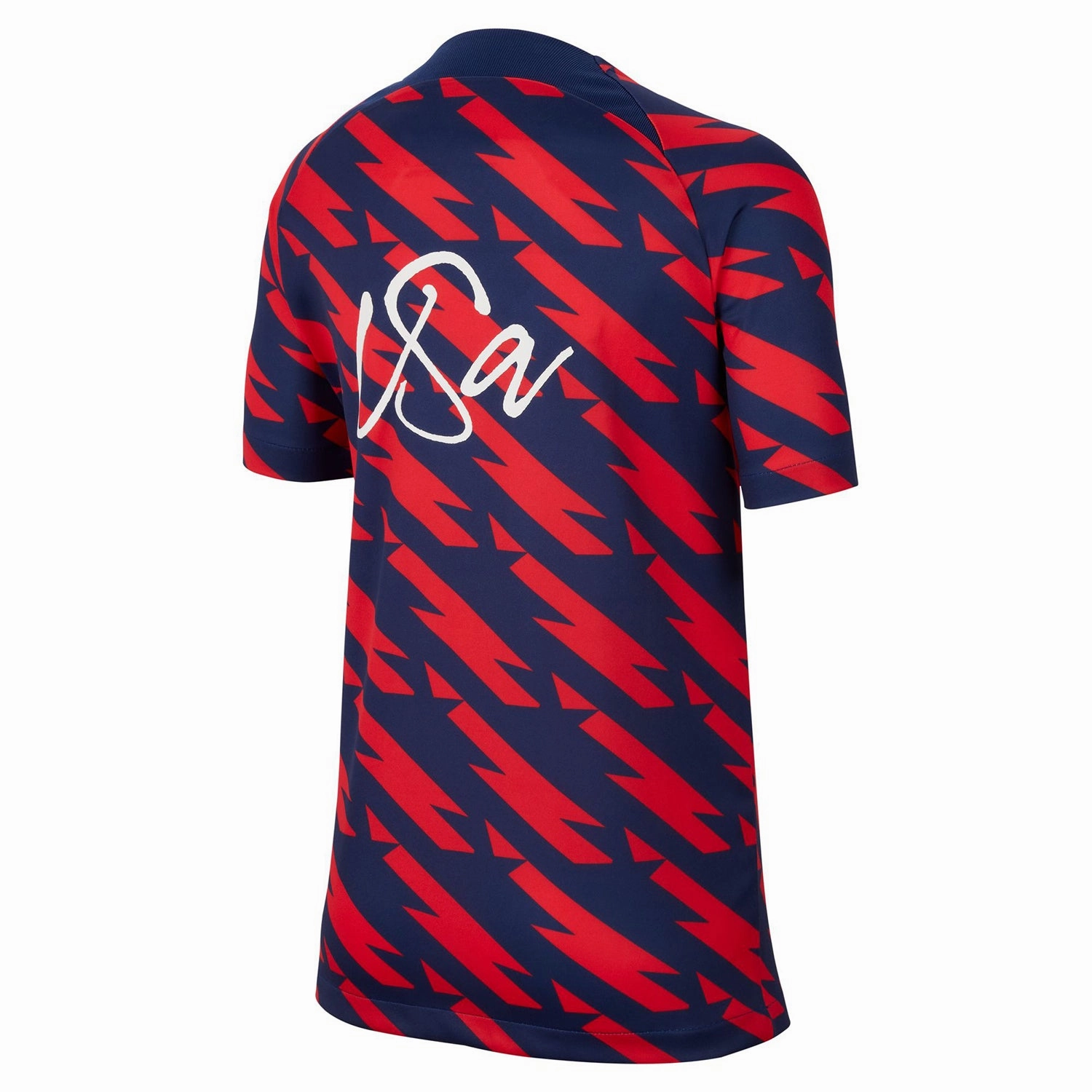 Youth Nike USWNT 2023 VW Pre-Match Red Top