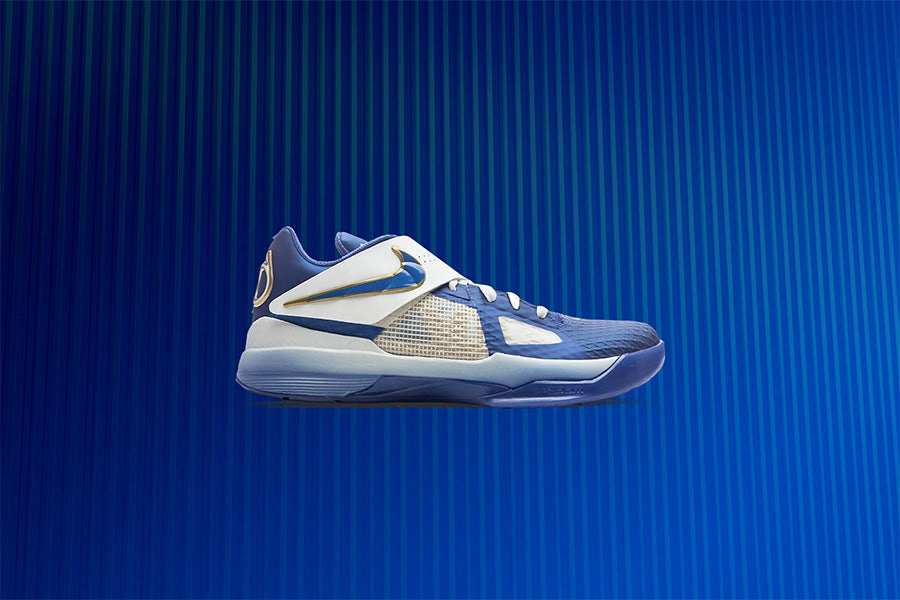 Zoom KD IV 'MVP Speech' - Hyper Royal/Summit White/Metallic Gold